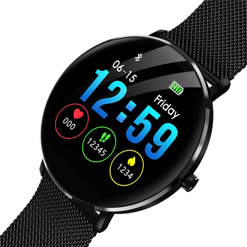 

L6 Color Full Touch Screen Bluetooth IP68 Waterproof Smart Watch Sport Fitness Tracker Heart Rate Monitor Smart Bracelet