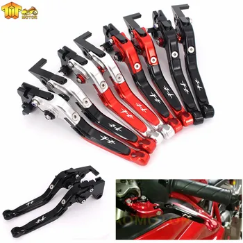 

New Fits For YAMAHA FZ1/FZ6 Fazer FZ6R FZ8 Diversion Motorcycle Adjustable Folding Extendable Brake Clutch Lever With logo FZ