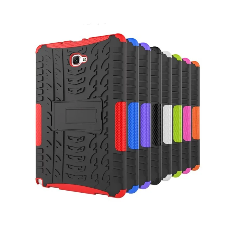 

TPU + PC Armor Shockproof Non Slip Stand Tablet Case Cover For Samsung Galaxy Tab A A6 10.1 P580 P585 SM-P585 10.1"
