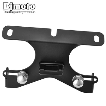 

BJMOTO For BMW S1000RR 2009-2018 S1000R HP4 Motorcycle CNC Aluminum License Number Plate with LED light Frame Holder Bracket