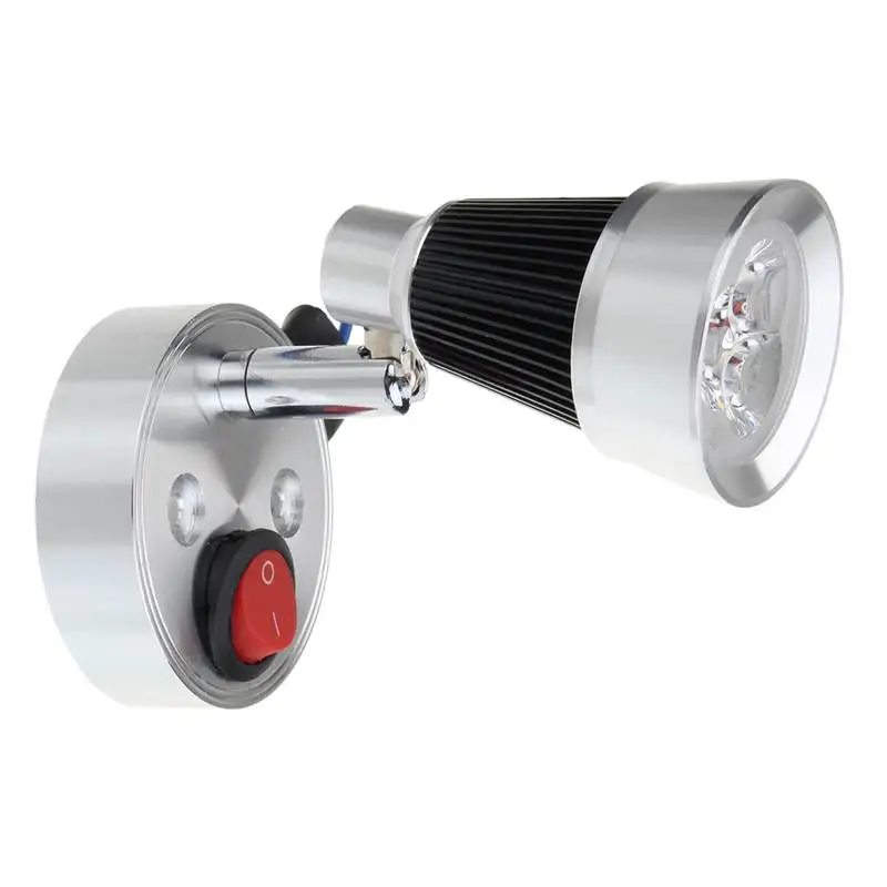 Buy 3W Caravan Bedside Wall Light Lamp On/Off Switch