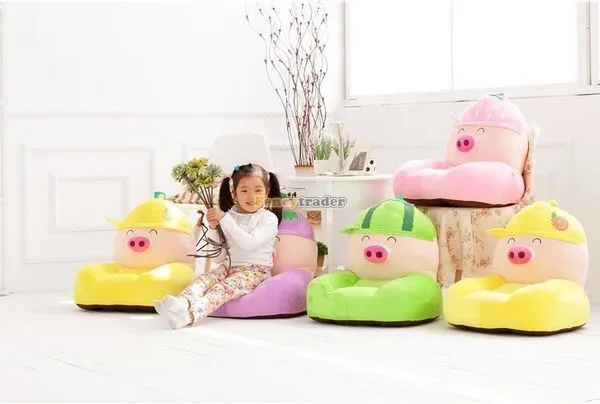Fancytrader 54cm X 45cm Lovely Stuffed Soft Plush McDull Pig Sofa Tatami, 6 Models,  FT50653 (14)