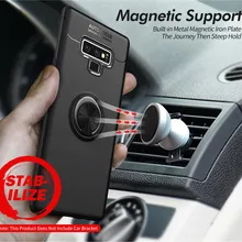 

Coque For Samsung Galaxy Note 9 Case Luxury Soft TPU Silicone Magnetic Ring Cover Case For Samsung Galaxy Note 9 Note9 Case