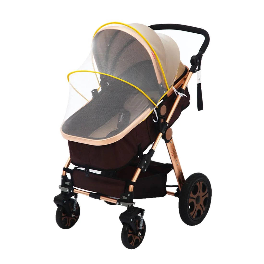 

new listing Baby Stroller Mosquito Net Summer Newborn Insect Netting Infant Mosquito Safe Mesh Crib Netting Stroller Cover Net