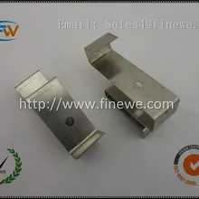 OEM полированная плитка из нержавеющей стали, кронштейны для монтажа на крышу, штамповочные пробивочные детали для изготовления листового металла