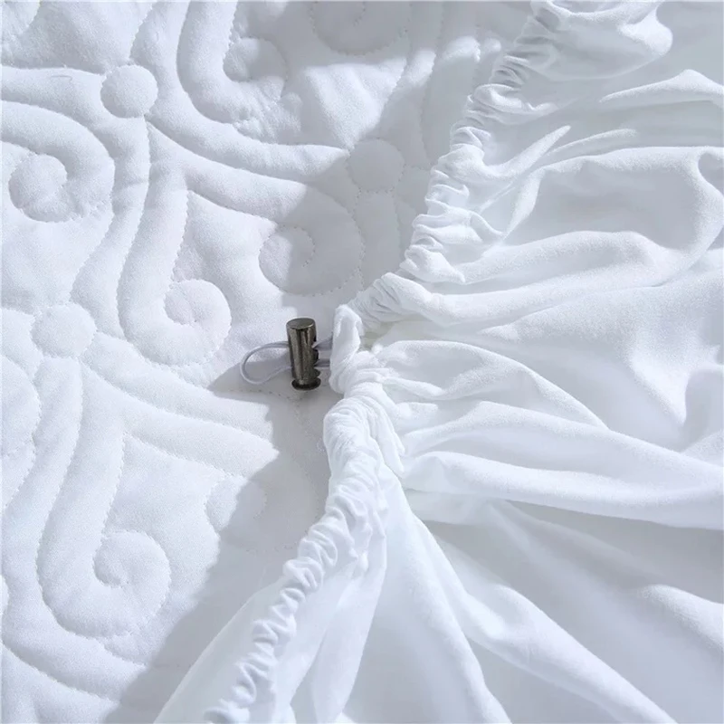 Turetrip тиснение одеяло водонепроницаемое покрытие матраса для складной матрас протектор кровать защита Мягкий Матрас Топпер чехол