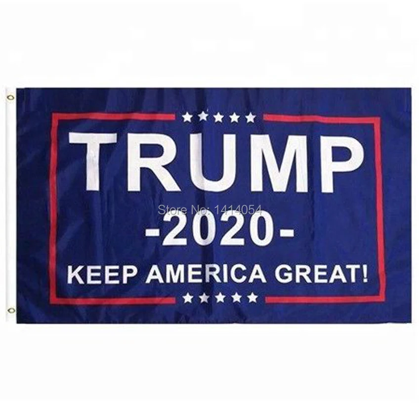 Флаг Trump 150x90 см polyester полиэстер для помещений на открытом воздухе держать Америку отлично подходит для President USA