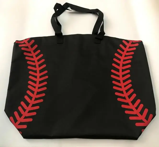 Открытый для спорта и софтбола Бейсбол сумка большая мягкий мяч печати