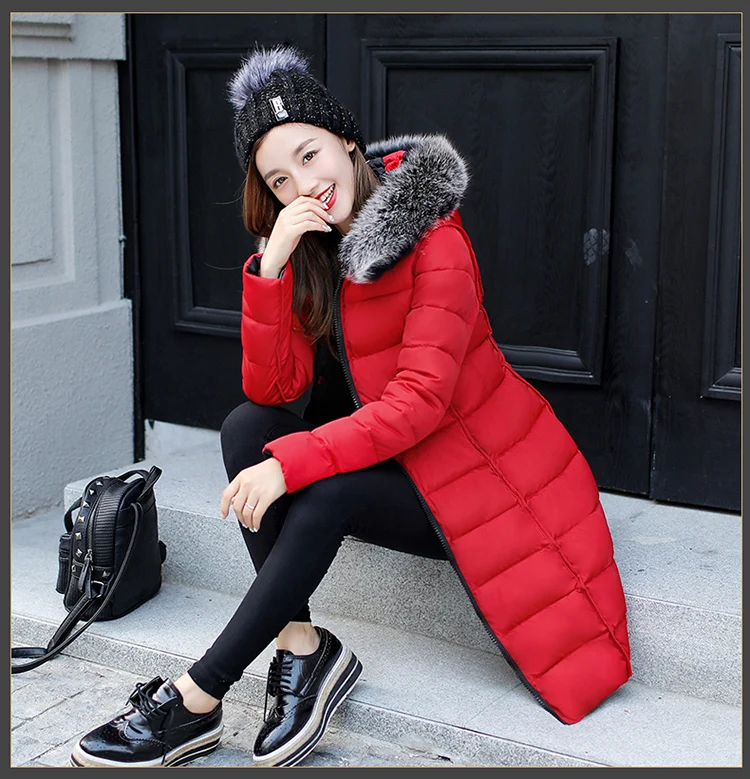 woolrich parka 2019 winter women hooded coat fur collar thicken warm long jacket female plus size 3XL outerwear parka ladies chaqueta feminino womens parka coat