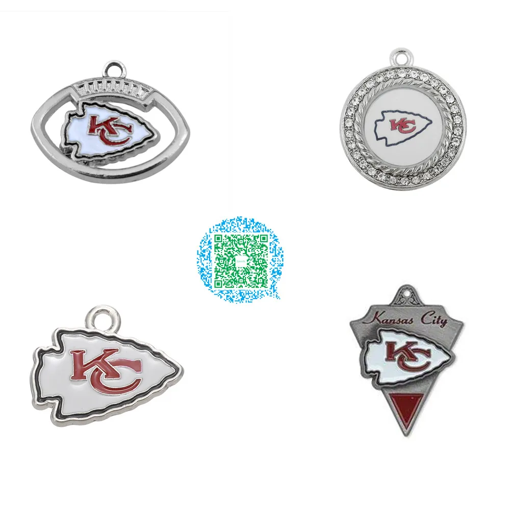 Online Buy Wholesale kansas city chiefs charms from China kansas city
