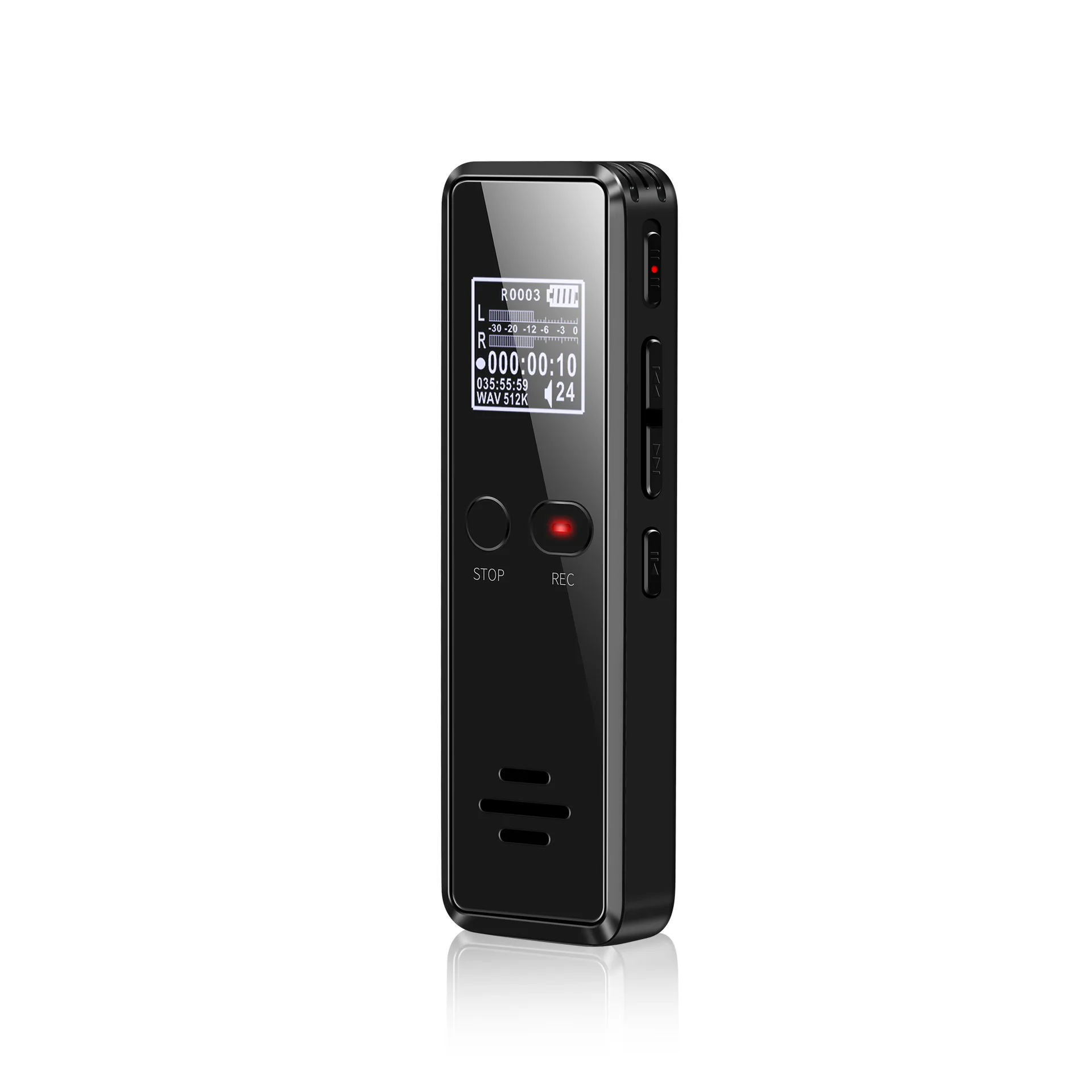 TORTOYO 8GB Мини Профессиональный цифровой диктофон аудио записывающая ручка