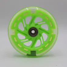 Высокое качество/катание PU колеса/колеса скутер мигающие колеса 120*24 8 шт./лот 80a