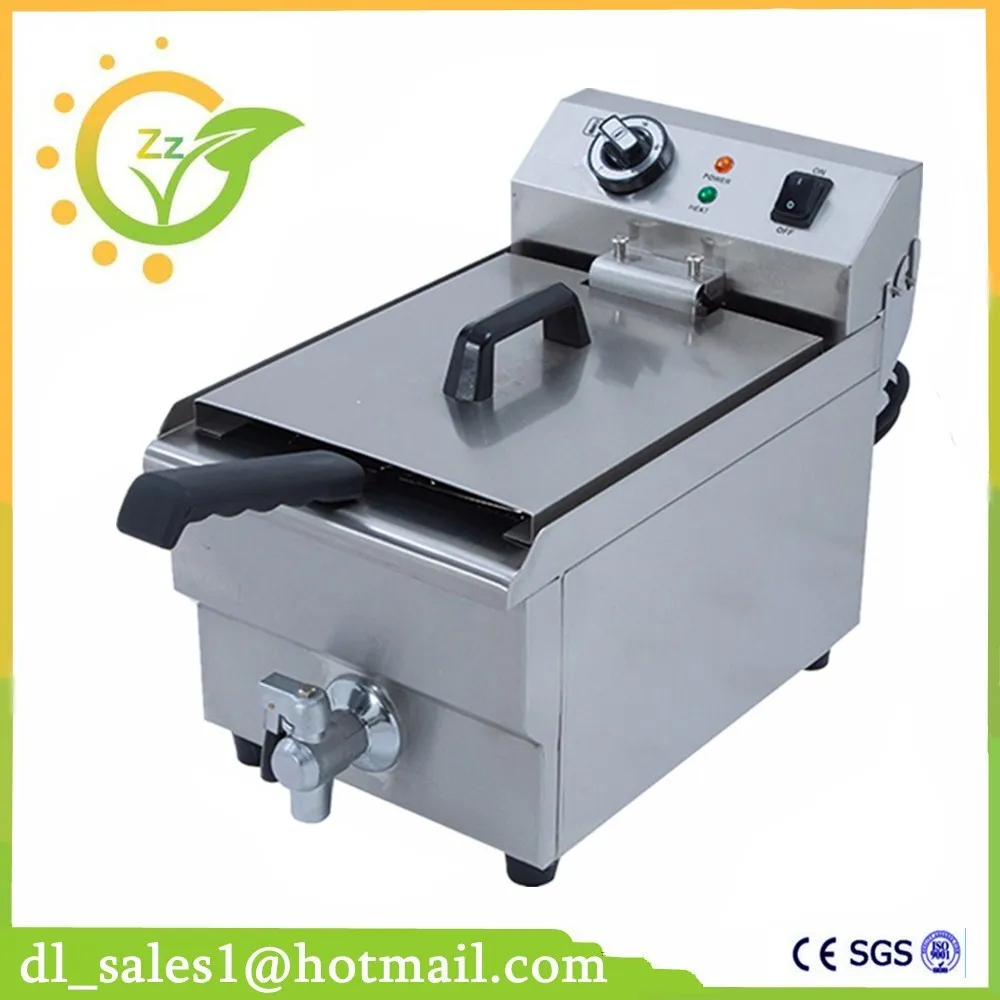 Chicken Pressure Fryer Commercial Electric Deep Fryer 10L Stainless