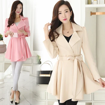 

b new Long suit jacket women spring and autumn 2019 new long section one button suit collar slim woman coat