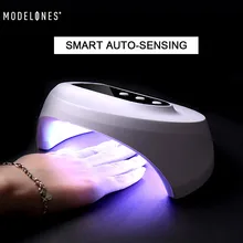 Modelones 24 Вт УФ светодиодная лампа для сушки ногтей Портативный USB кабель для основного подарка для домашнего использования Гель-лак для ногтей сушилка мини-лампа с USB