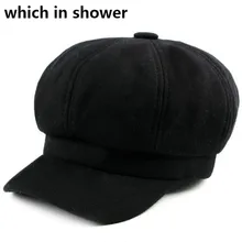 Которая в душе пустая кепка газетчика женский однотонный Берет Весна Лето маляр шляпа для мужчин унисекс винтажная Мужская бейсболка gorras bone