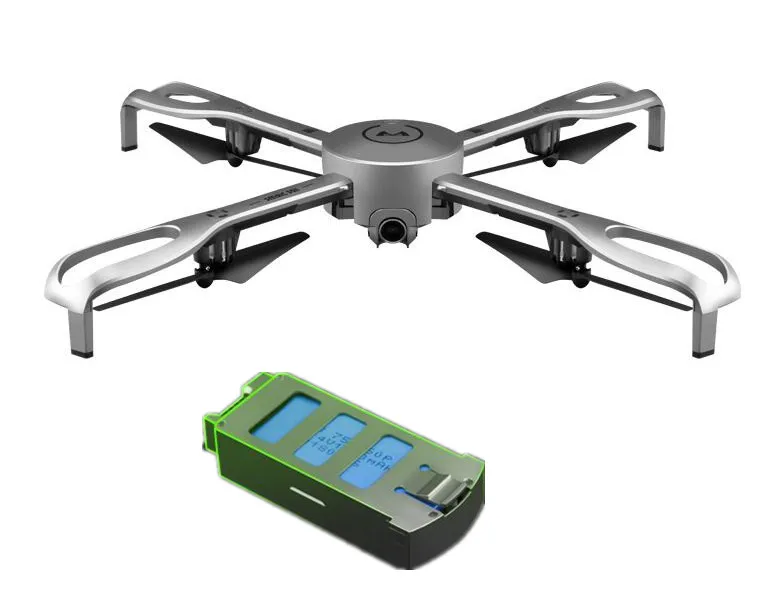 Gps Follow складной Wi Fi FPV системы RC Drone 2,4 г 15 минут HD камера 1080P Surround Fly автоматический возврат приложение управление 300 м расстояние - Цвет: Drone with 1 battery