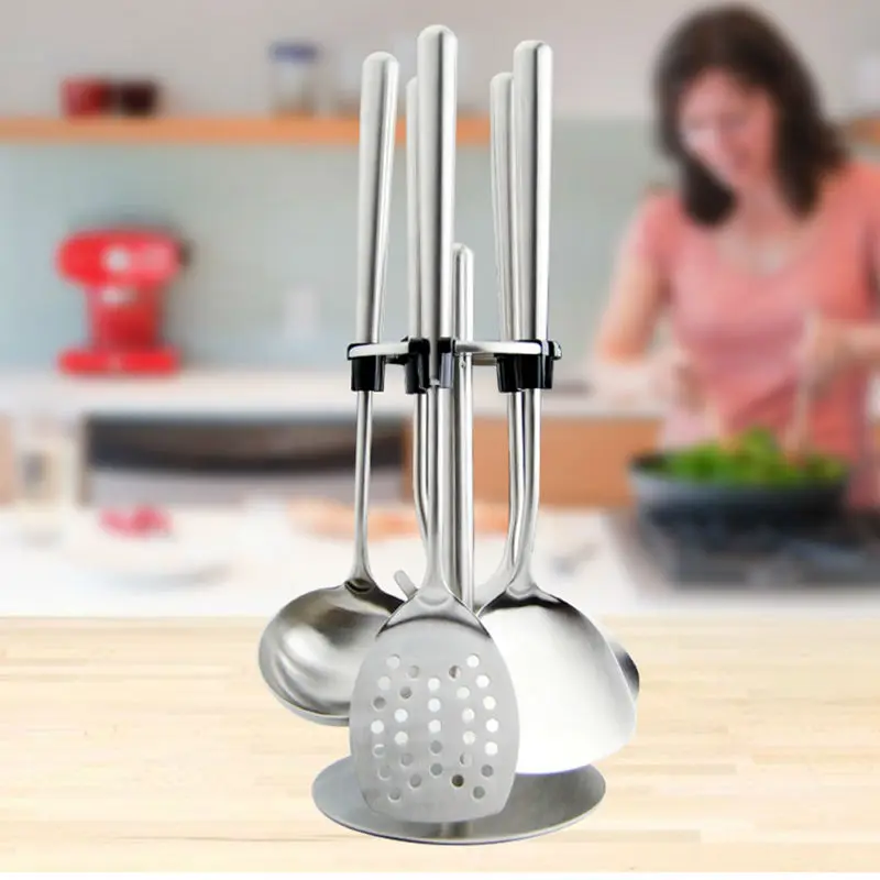 6PCS Highly Cooking Utensils Spatulas Polished Cookware