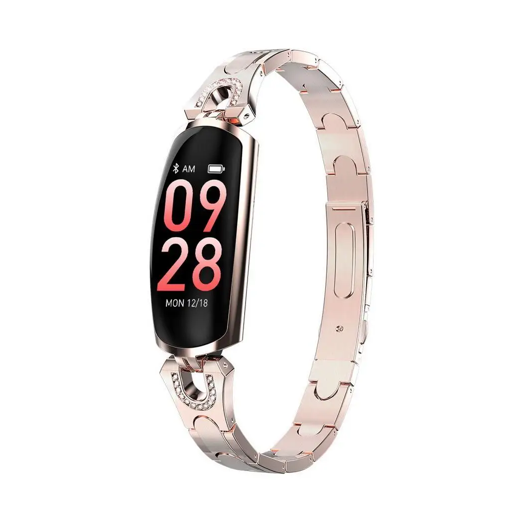 

Waterproof Women Blood Pressure Monitoring Bluetooth IP67 Call reminders, SMS reminder. Fitness Smart Watch