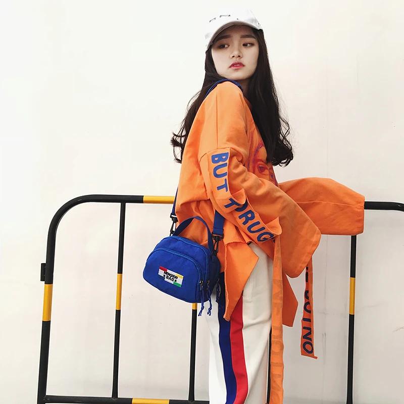 MENGHUO Small Shoulder Bags Female Solid Zipper Luxury Women Designer Flap Mini Nylon Summer Beach Crossbody Bag Sac A Main 2018 (6)