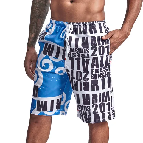 para Homens Jovens Calças da Praia do Verão dos Homens Roupa de Banho Sunga Esportes Calções Maiô Surf Board Shorts Bermuda Tamanho Xxl