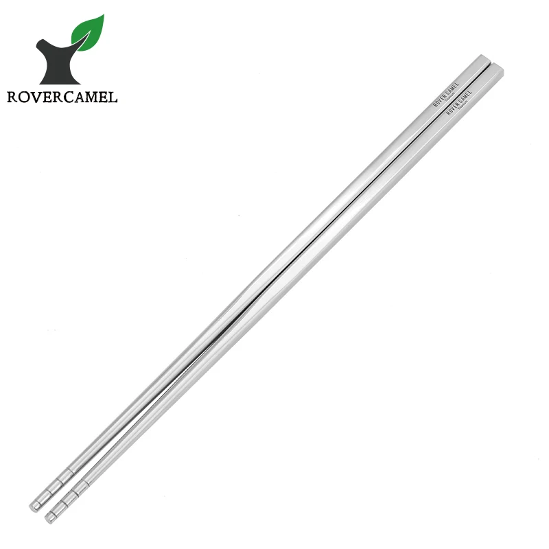 Палочки для еды из чистого титана 230/220 мм|rover camel|titanium chopstickschopsticks titanium |