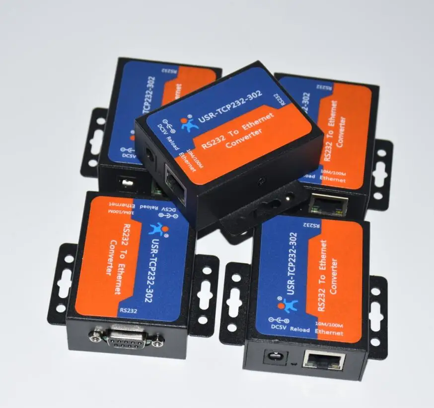 USR TCP232 302 Малогабаритный серийный модуль сервера RS232 для Ethernet TCP IP Поддержка
