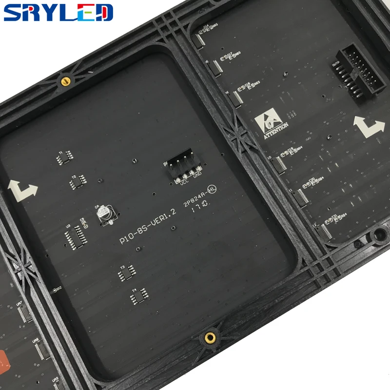 Внутренняя Светодиодная панель RGB P10 SMD 1/8 сканирующий модуль дисплея 320*160 мм