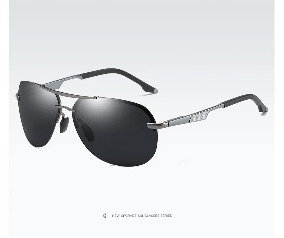 Поляризованные солнцезащитные очки для мужчин и женщин, очки для велоспорта, солнцезащитные очки, очки для велоспорта, A558 - Название цвета: Серый
