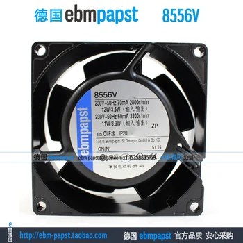 

ebm papst 8556V AC 230V 70mA 11W 80X80x38mm Server Cooling Fan