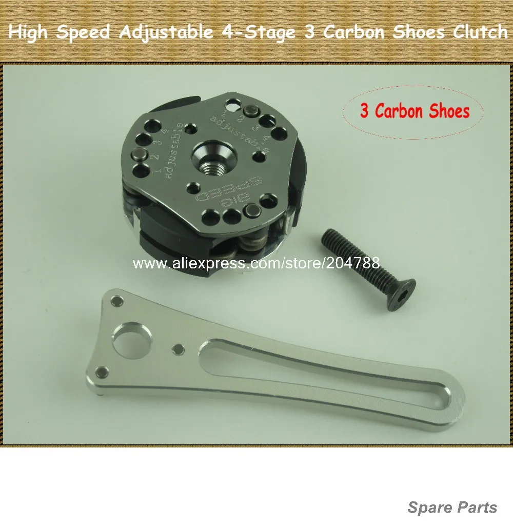 4-stage 3 carbon shoes Adjustable Clutch