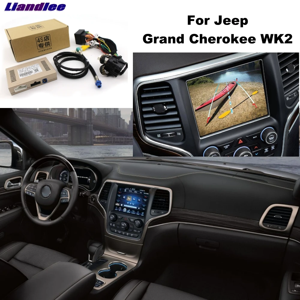 Комплект парковочной камеры Liandlee для Jeep Grand Cherokee WK2|Камера авто| |