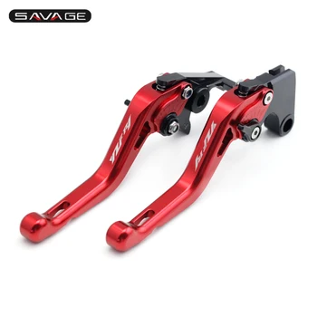 

Short Brake Clutch Levers For YAMAHA YZF-R1 YZFR1 2002-2003 Motorcycle Accessories Aluminum Adjustable logo YZF R1