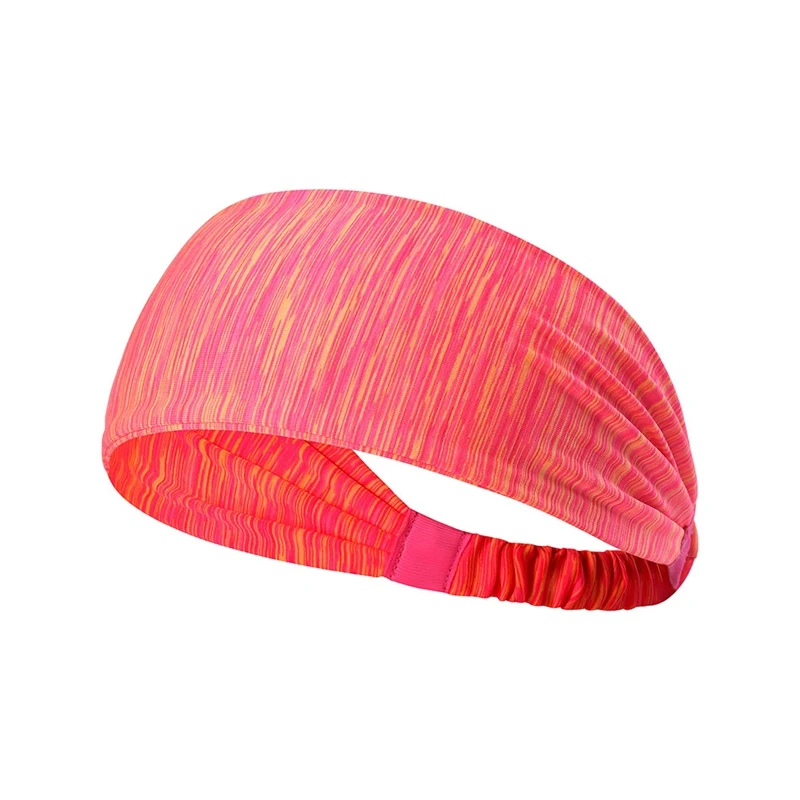 High Elastic Sport Headband Fitness Yoga Sweatband Outdoor Gym Running Tennis Basketball Wide Quick Drying Anti-sweat Hair Bands