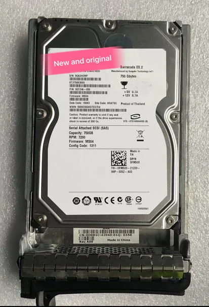 

100%New In box 3 year warranty ST3750630SS 750G SAS 7.2K FM500 Need more angles photos, please contact me
