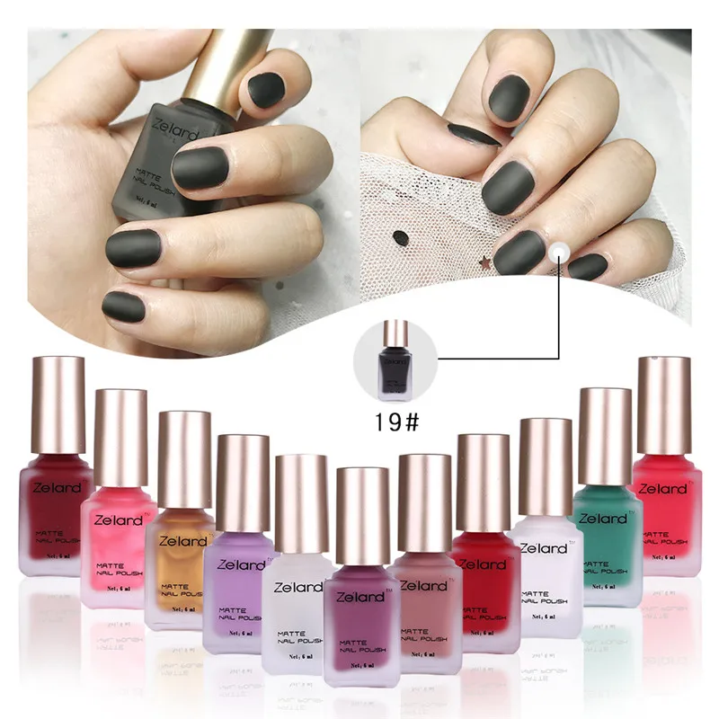 

Matte Nail Polish Mirror Long Lasting Nail Art Tool Varnish Dull Esmaltes Manicure Quick Dry Nail Gel Permanent Nail Lacquer