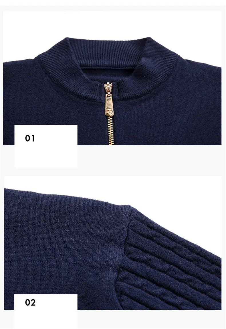 MuLS Colored Wool Men Cardigan Jackets Sweater Autumn Winter Zipper Sweater Male Cardigan Coats Men Fashion Knitwears Drop ship 09