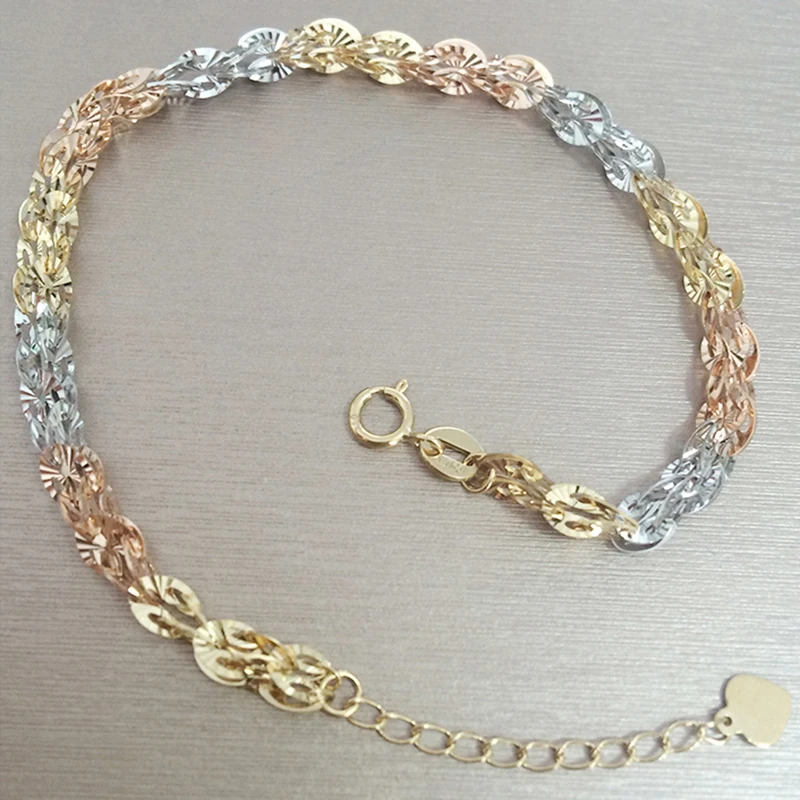 18k gold Pteris chain bracelet (14)
