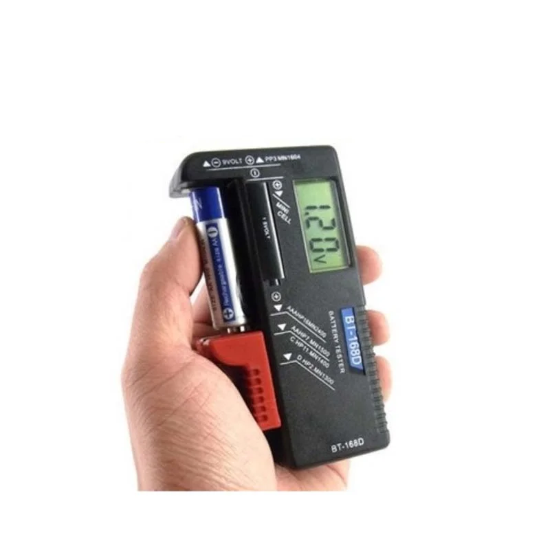 

Free Shipping!Universal Battery Tester for 9V 1.5V and AA AAA Cell, battery power tester, can measure a variety of cells