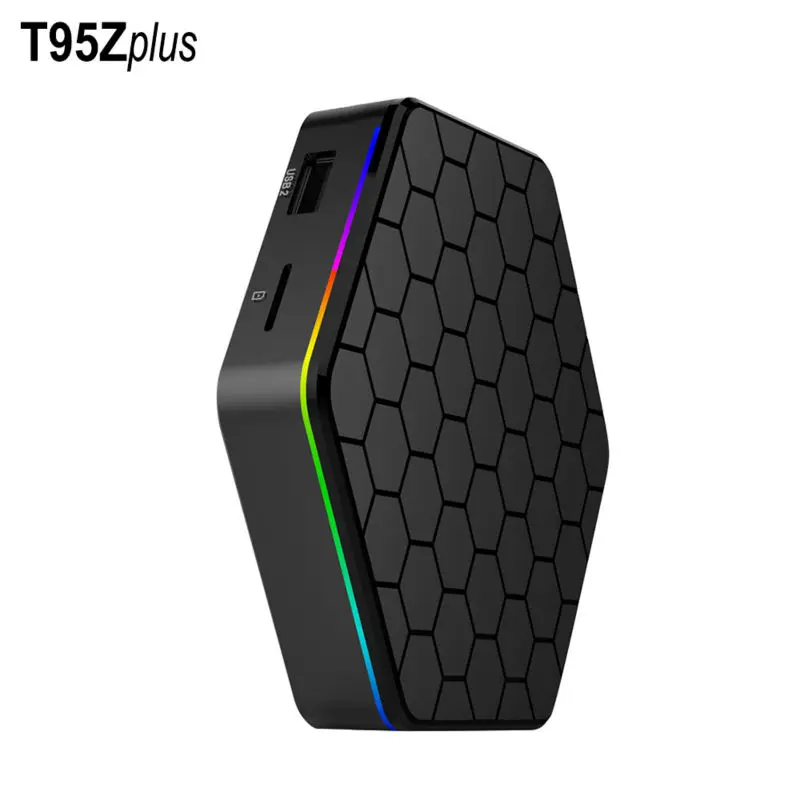 Высокое качество Android 7 1 ТВ приставка T95Z plus Amlogic S912 Восьмиядерный 2 Гб 16 4K H.265 4G + 5G WiFi