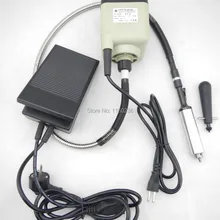 Ювелирные изделия золото серебро grinder набор инструментов часы шлифовальные машины, Мощность Резьба flexshaft Полный Комплект висит гибкого вала машины