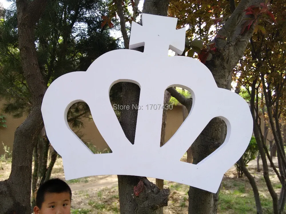 

Beautiful Wooden pvc crownr Alphabet Word Free Standing Wedding Party Brithday29cmX25cmX1.5cm