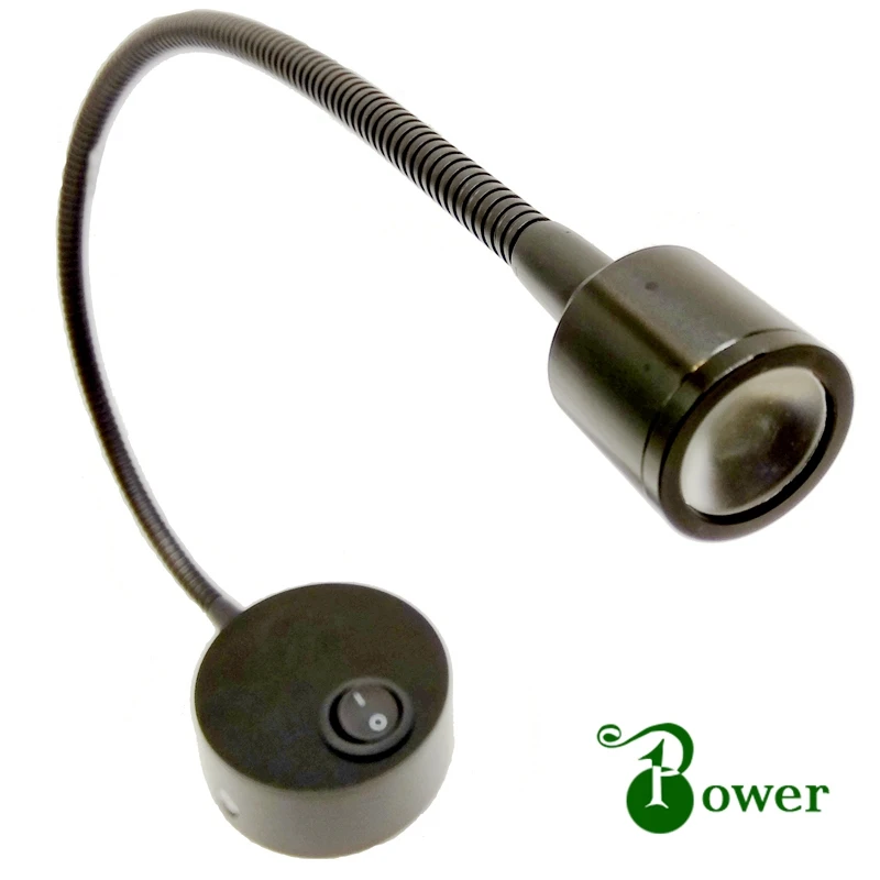1W 110V 220V 24V LED GOOSENECK светильник для чтения 12V | Лампы и освещение