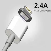 2.4A Magnetic Cable Micro Usb Data Cable Charging Cable Android Charger Cord for iPhone 7 6 s 5 5s 6s Plus Samsung Mobile Phone