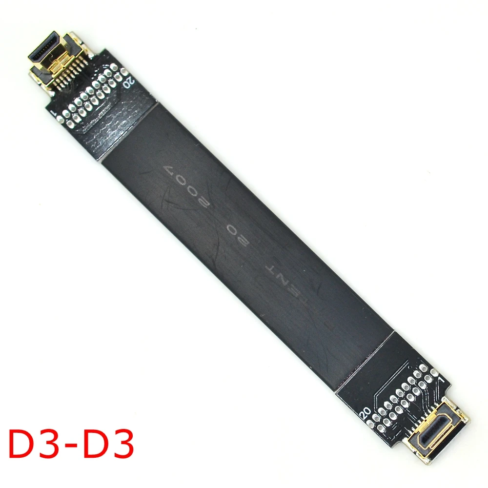 D3 FPV Micro HDMI Mini HDMI Adapter 5cm 2m FPC Ribbon Flat HDMI 2.0
