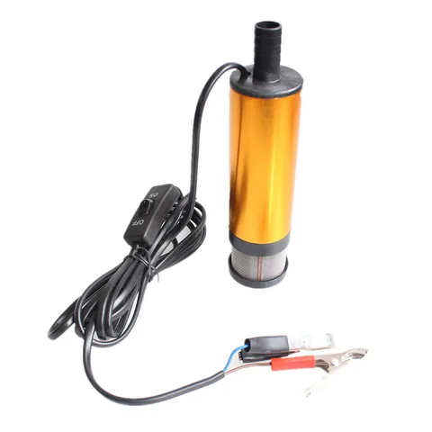 Bomba de Óleo Bomba de Transferência de Água Min com on Electri Mini Diesel Fuel Car Camping Pesca Submersível 12l – Off Veículo Dc12v