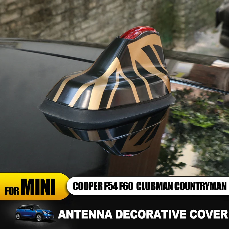 

Union Jack Car-Styling Signal Antenna Covers Modify Case Sticker for Mini Cooper F54 F60 Clubman Countryman Auto Accessories