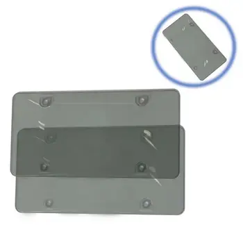 

1Pcs Transparent License Tag Plate Frame Cover Shield Tag Protector Car Truck
