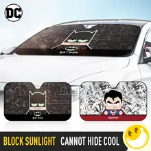 Marvel Style and DC style Car Windshield Sunshade Windscreen Cover Solar Protection Auto Zonnescherm Parasole Parasol Coche