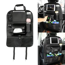 Pockets font b Car b font Accessories Stowing Tidying With USB Charger Drink Tissue Phone Pad